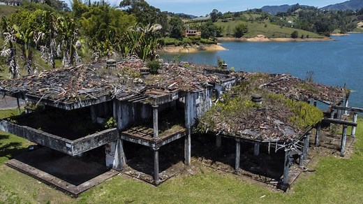 Inside Escobar’s abandoned mansion with double-thick walls for hiding cocaine