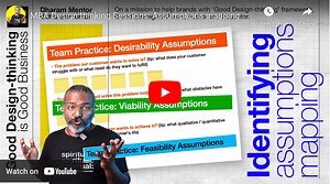 MBA Design-thinking Sessions: Assumptions mapping | Dharam Mentor