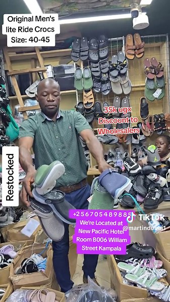 Original Lite Rider Crocs for Men - Affordable Prices in Uganda