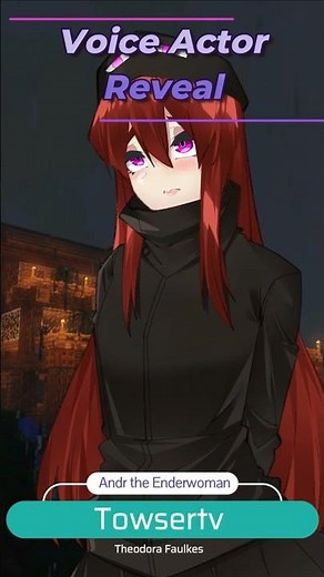 Voice Actor Reveal - Andr the Enderwoman | Minecraft: Mob Talker (2025)