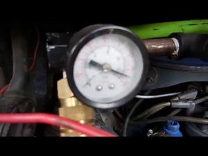 On board air compressor York 210 AC pump