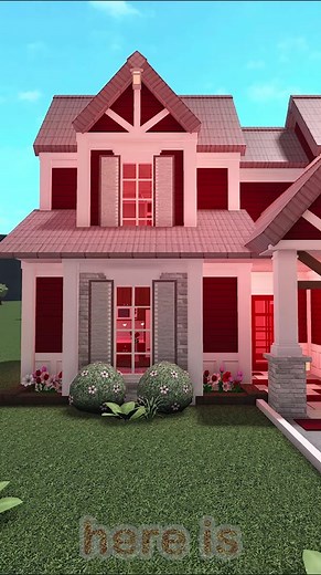 Valentine's Day Bloxburg Roleplay House Tour & Tutorial