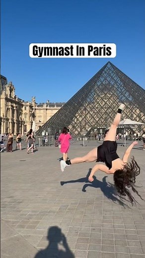 Gymnast In Paris