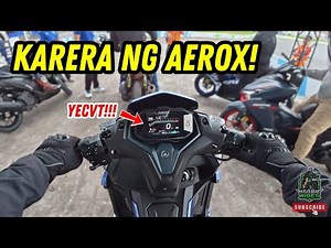 Ok kaya pang TRACK DAY tong Yamaha Aerox? | YECVT Experience