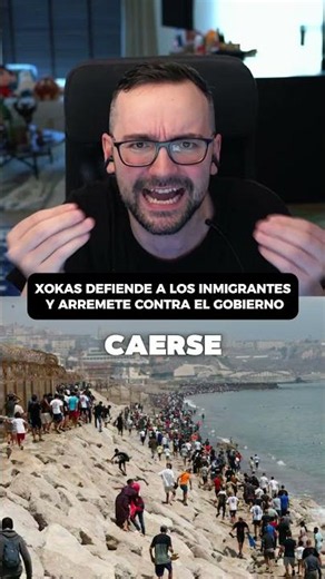 Xokas defends Ceuta immigrants