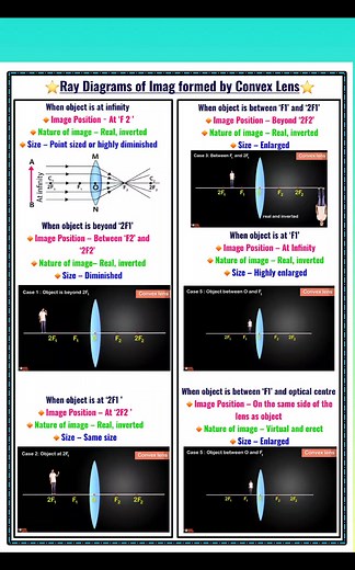 156K views · 1.2K reactions | "Master the Ray Diagrams of Convex Lens!  Learn image formation for different object positions with easy steps and tricks. Perfect for NEET, JEE, and Class 10 Physics. " #PhysicsMadeEasy #ConvexLens #RayDiagram #Optics #NEETPrep #JEEPrep #ScienceFacts #PhysicsTricks #ImageFormation | Josh Study point | Facebook