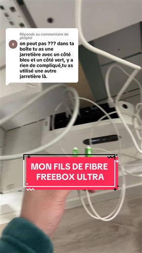 Réponse à @philphil Jai rien compris mais jai pas de bleu et vert et jai un technicien qui passe dîmanche donc on verra 😂🤦‍♂️