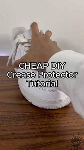 DIY Crease Protectors for Sneakers