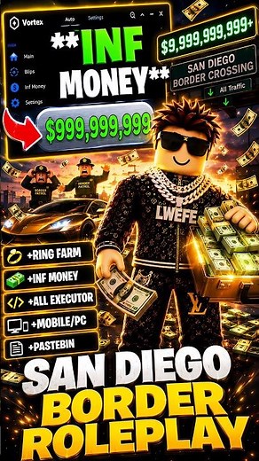Best San Diego Border RP Script 2026 (Infinite Money Showcase)
