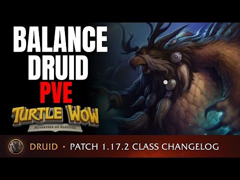 DRUIDA POLLO PvE TURTLE WOW | Mejor ROTACIÓN, TALENTOS y EQUIPO | BALANCE DRUID (RAID DPS) 💥