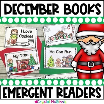 December Kindergarten Christmas Books - Christmas Activity - Holiday Books