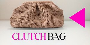 Crochet Bag with Metal Clasp Frame