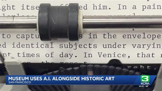 'Monet and Venice' opens at de Young museum with AI typewriter experience