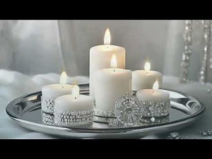 Candles Burning TV Background