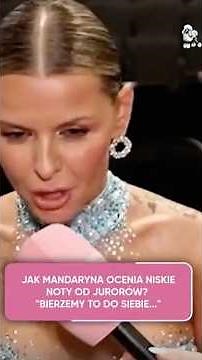 Mandaryna komentuje niskie noty jurorów: "Są pewnie takie, na jakie zasłużyliśmy!"
