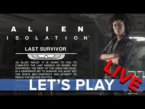 Alien: Isolation - Last Survivor DLC - Eurogamer Let's Play LIVE