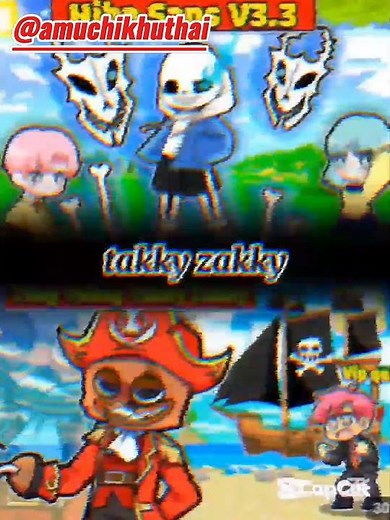 hiha bộ giáp (sans v3.3) vs trận chiến huggy lần 1