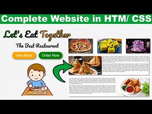 How to create a website using HTML & CSS, How To Create A Website using HTML & CSS