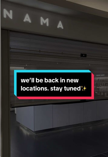 Thank you Pondok Indah Mall, our flagship here is officially closing but this is not the end. We’ll be back in new locations. Stay tuned✨ #NAMABeauty #StayReal @Luna Maya