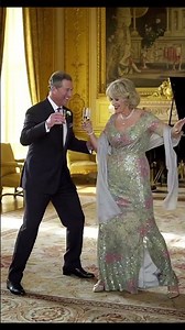 both are dancing moment enjoy #Prince #princess #kingcharles #camilla