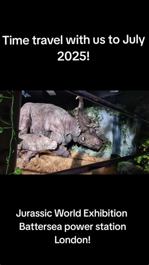 Looking back at an amazing visit to the astonishing Jurassic world exhibition that was held at Battersea power station last summer! What an amazing start to the summer holidays that was! #dino #jurassicpark #jurassicworld #london #battersea