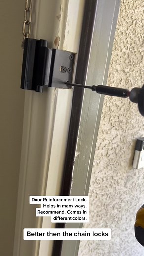 Door Reinforcement Lock Installation Guide