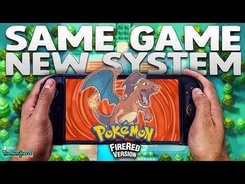 Pokémon FireRed 🔥 Gameplay on Nintendo Switch 2 (Handheld Mode)