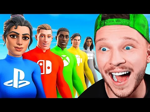 J'ai Organisé un Tournoi où Chaque Console S'affronte sur Fortnite !