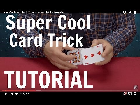 Super Cool Card Trick Tutorial - Card Tricks Revealed