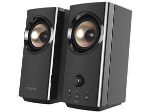 Creative T60 Compact Hi-Fi 2.0 Desktop Speakers - Bluetooth Speakers | 51MF1705AA002