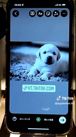 インスタのストーリーズでリンクを貼る方法