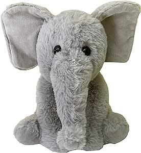 Stuffed Animal Elephant Plush toys for Kids Soft toys 11 Inches Grey Elephant