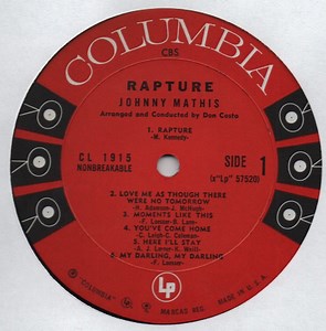 Johnny Mathis - Rapture