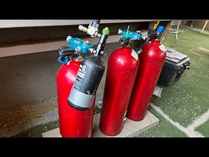 How to fill a paintball/airsoft tank with a scuba tank