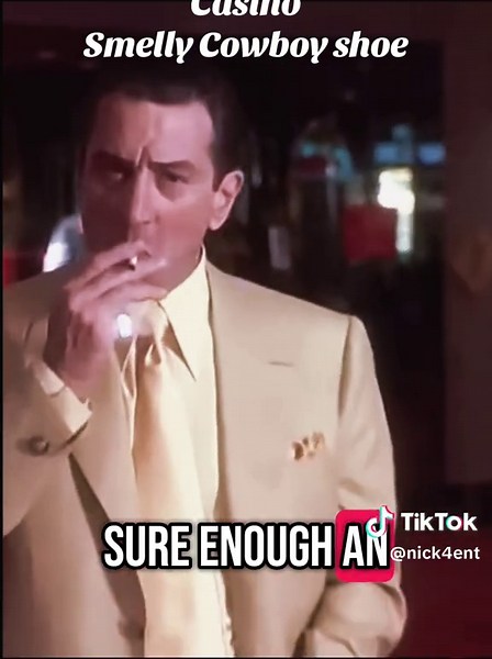 Casino Scene with Deniro Throwing Out Cowboy