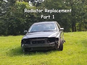 Project Volvo S60 T5: Radiator Removal Part 1