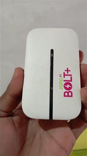 ZONG 4G Bolt+ LTE Mobile WiFi Device – Portable High Speed Internet Dongle
