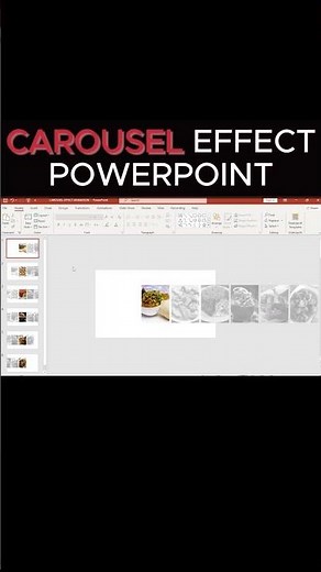 CAROUSEL ANIMATION EFFECT #animationtutorial #powerpoint #microsoftofficetutorial