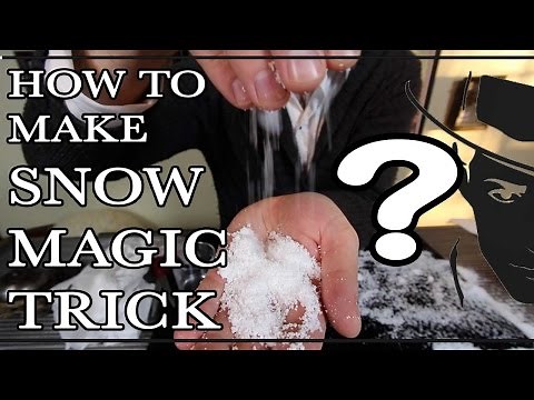 Snow magic trick revealed❄️ -Julien Magic