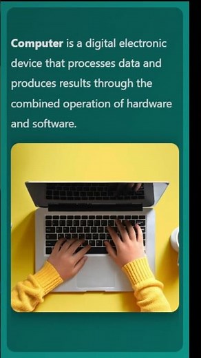 What is a computer ? #whatisacomputer #computer #datadontist