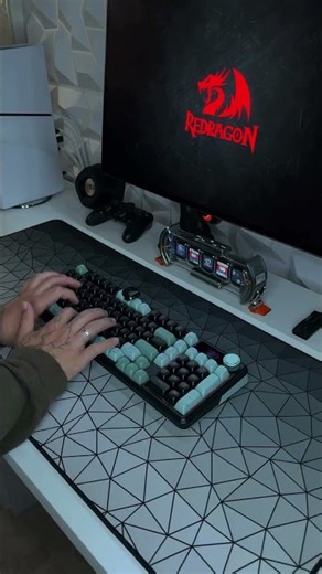 ⌨️🐉 Redragon EISA K768 Pro | 100-Key Mechanical Keyboard with Custom TFT Display