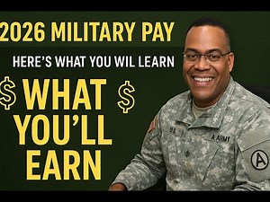 The New 2026 Military Pay Chart Explained | Full Breakdown by Rank & Time