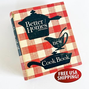 Better Homes & Gardens New Cook Book - 1962 Revised Edition, 3rd Printing, Classic Mid-century Recipes, 1960s Cookbook, Bridal Gift - Etsy UK