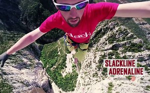 A tightrope walk 2,000 feet above the ground: This slacklining video will make your jaw drop