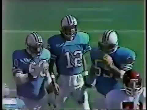 NFL 1980 10-12-80 Houston Oilers vs Kansas City Chiefs