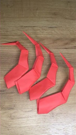 Origami Claws for Halloween!