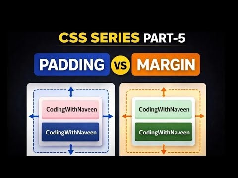 Padding vs Margin in CSS | Part - 5