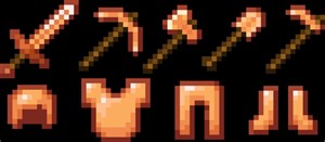 Hardened Gold tools and armour [Forge] Minecraft Mod