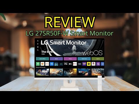 LG 27SR50F-W Smart Monitor Review | Best 27" FHD IPS Display with webOS, AirPlay & Built-in Apps!