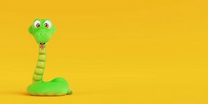 4k Resolution Video Green Cartoon Snake Stock Footage Video (100% Royalty-free) 3679851679 | Shutterstock